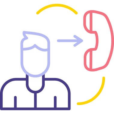 Modern simge, vektör illüstrasyonu