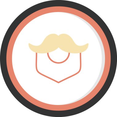 İzole edilmiş tek bir kalkan simgesinin vektör çizimi