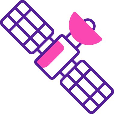 Düz stil hava aracı simgesi