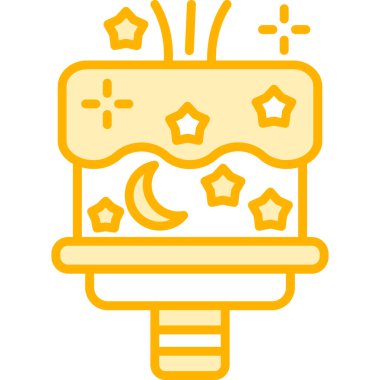 yiyecek dondurma simgesi - taslak biçimi