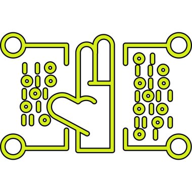 Devre kartı simgesi olan devre kartı