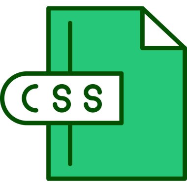 dosya biçimi simgesi, vektör illüstrasyonu