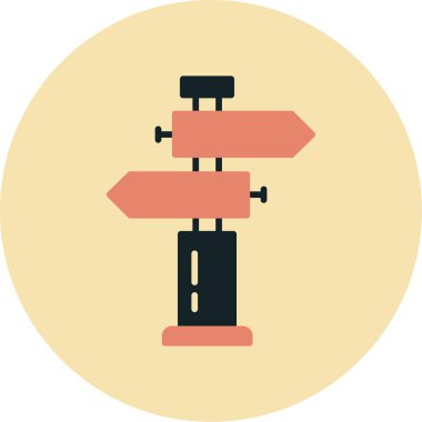 Modern simgenin vektör illüstrasyonu