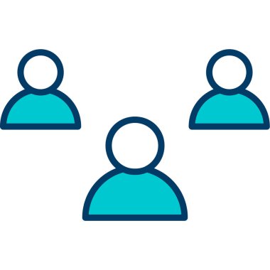 Web, vektör illüstrasyonu için kullanıcı simgesi