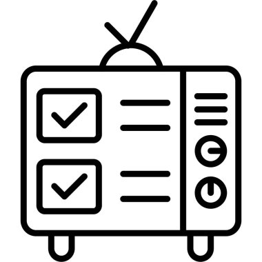 Web tasarım vektör çizgisi simgeleri