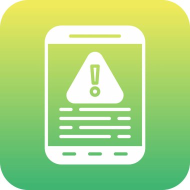 vektör Uyarı simgesi illüstrasyonu