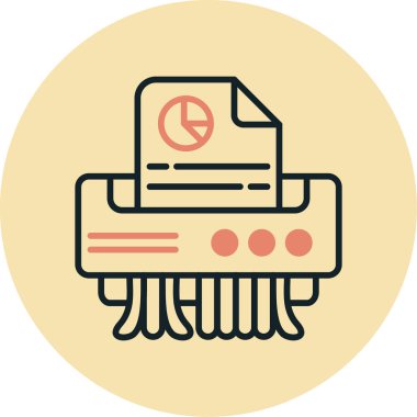 Veri merkezi. Basit ağ simgesi