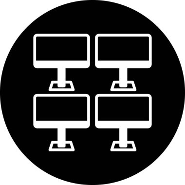 seo modern simgesinin vektör illüstrasyonu