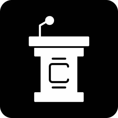 Bir kahve fincanı simgesinin vektör çizimi