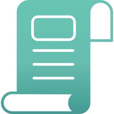 Dosya vektör simgesi modern basit vektör illüstrasyonu