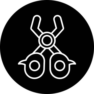 seo modern simgesinin vektör illüstrasyonu