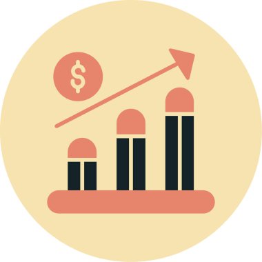 Grafik. Web simgesi basit illüstrasyon