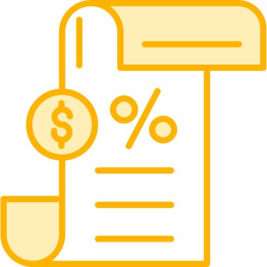 Dolar. Web simgesi basit illüstrasyon