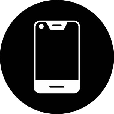 Vektör akıllı telefon simgesi illüstrasyonu