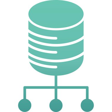 seo modern simgesinin vektör illüstrasyonu