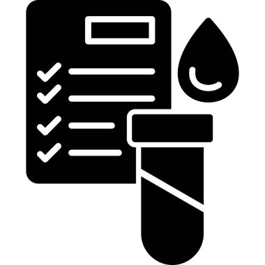 Pano kontrol listesi simgesi, basit biçim