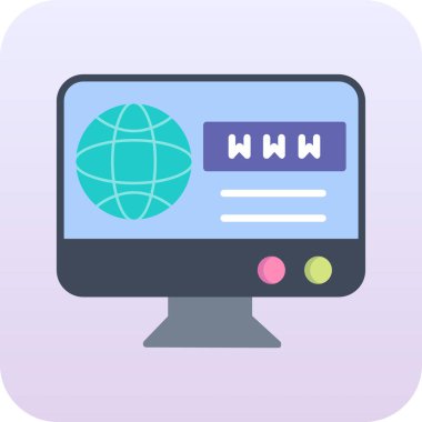 Web tasarım ikonu vektör illüstrasyonu