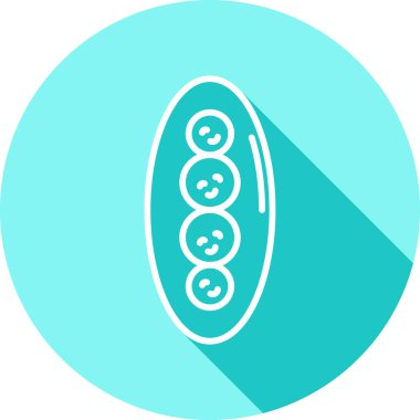 Modern b 'nin vektör illüstrasyonunda müziğin eksik simgesi