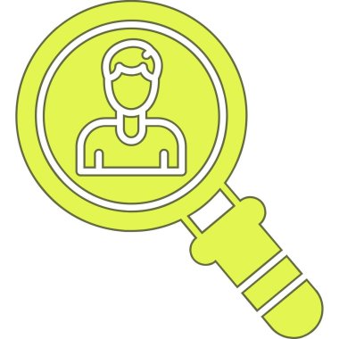 Ara. Web simgesi basit illüstrasyon