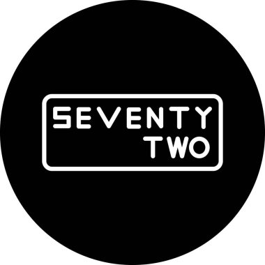 Beyaz arkaplanda iki siyah simge, vektör illüstrasyonu