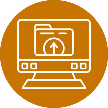 Seo simgesinin vektör illüstrasyonu