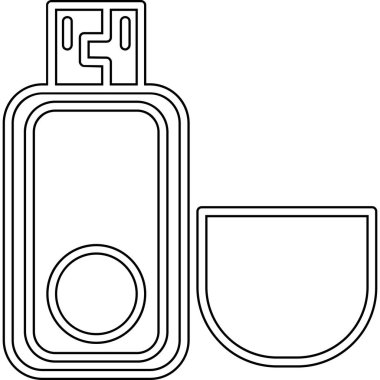 Kahve fincanı ikonu. Kahve fincanının vektör çizimi