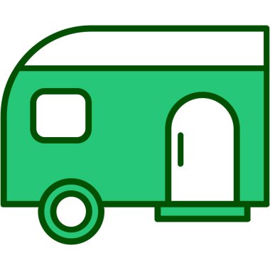 araba simgesi vektör illüstrasyonu