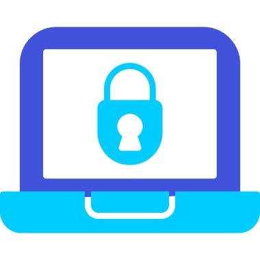 Bilgisayar. Web simgesi basit illüstrasyon