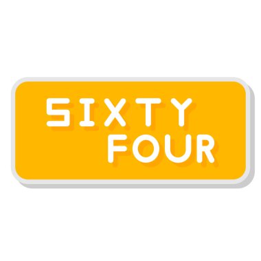 İzole edilmiş arkaplanda numarası olan 55 sayısının 3 boyutlu illüstrasyonu