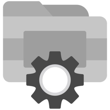 dişli ayarları vektör simgesi