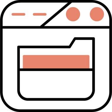 Web tasarım simgesi, vektör illüstrasyonu