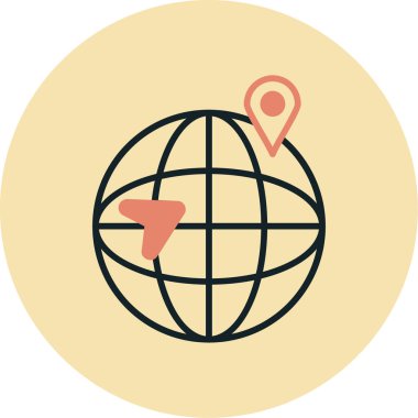 seo modern simgesinin vektör illüstrasyonu