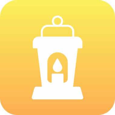 Benzersiz fener vektör simgesi