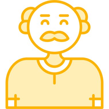 avatar erkek simgesi - taslak biçimi