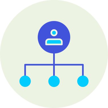 Ağ simgesi vektör illüstrasyon tasarımı