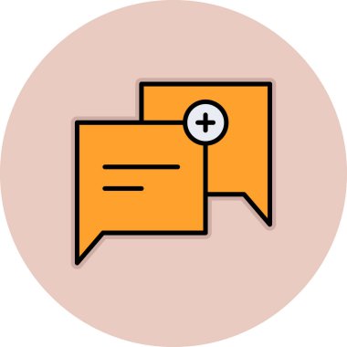 Bir harf simgesinin vektör illüstrasyonu