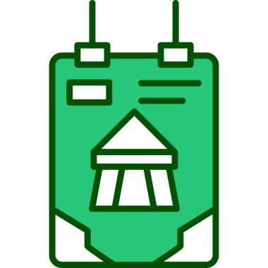 elektrik pil simgesi, özet biçimi