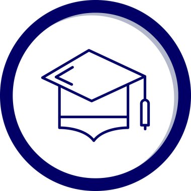 Mezuniyet şapkası Basit tasarım