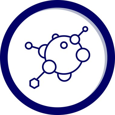 seo modern simgesinin vektör illüstrasyonu