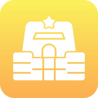 araba simgesi, beyaz arkaplanda illüstrasyon vektörü