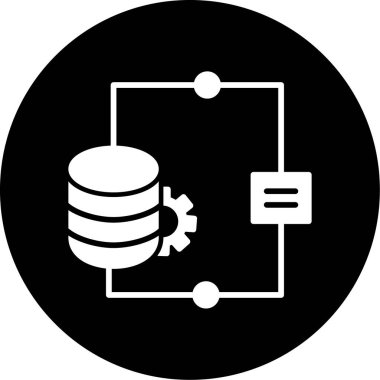 sunucu simgeleri düz simgeler