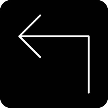 ok sağ simgesi ana hat biçiminde