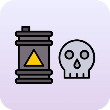 Cadılar Bayramı için vektör kafatası simgesi, grafik tasarımında kullan