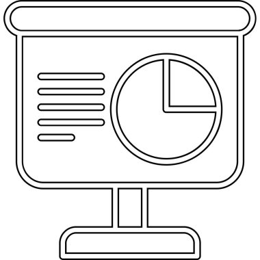 Alarm saati web simgesi, basit vektör illüstrasyonu