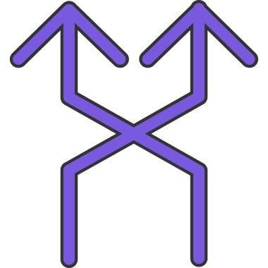 ok yönü simgesini taşı