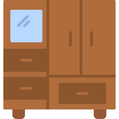 mobilya dolabı çekmece simgesi