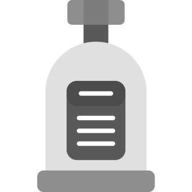 Elektrik ısıtıcısı vektör simgesi, basit ve modern tasarım