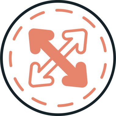 Gıda simgesinin vektör illüstrasyonu