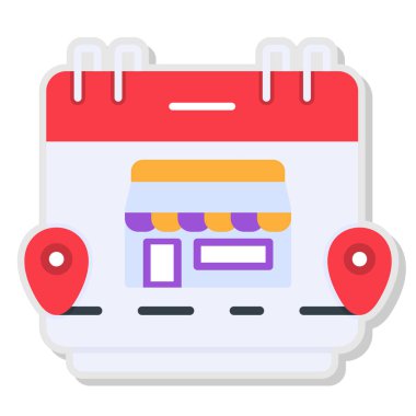 Alışveriş arabası ikon vektör illüstrasyonu