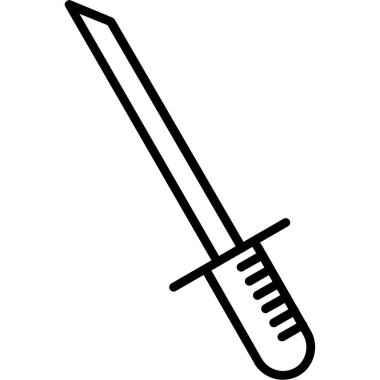 Çizgi film bıçağının vektör çizimi